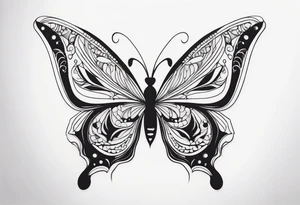 Butterfly tattoo idea