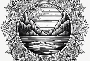 Still water runs deep tattoo idea