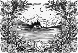 Small design based on the song Stay Gentle by Brandi Carlile tattoo idea
