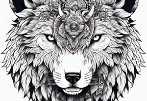 princess mononoke great spirit tattoo idea