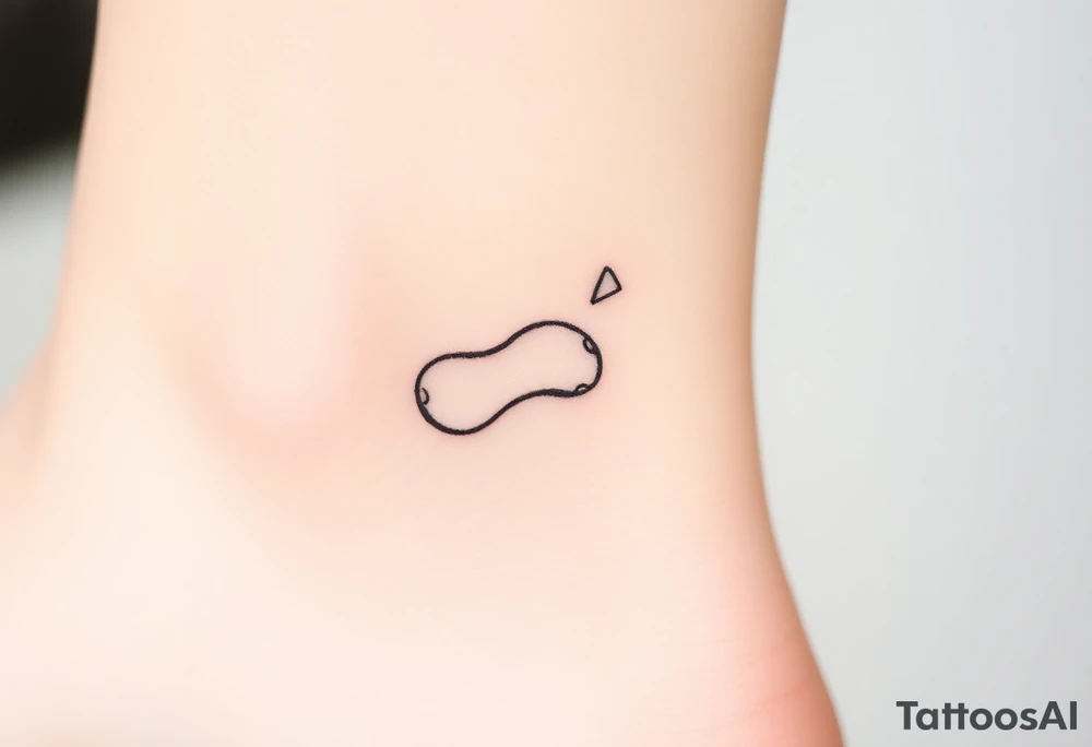 Peanut that's been smashed to pieces tattoo idea