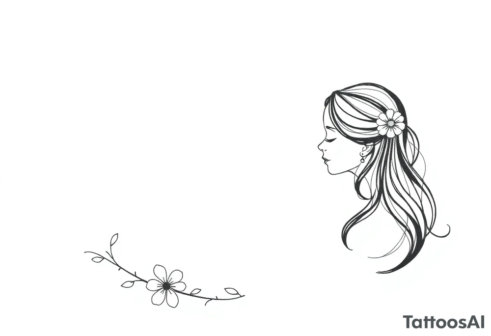 Daddy and daughter memorial tattoo tattoo idea
