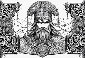 Norse mythology, forearm, Hræsvelgr tattoo idea