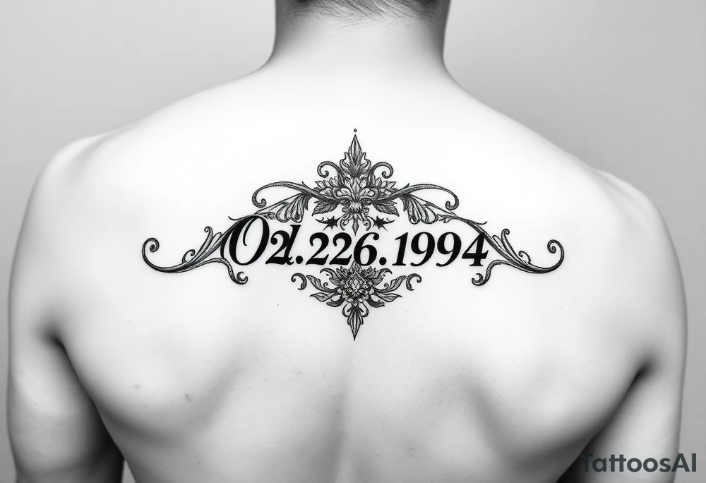 Olivia 02/26/1994 tattoo idea