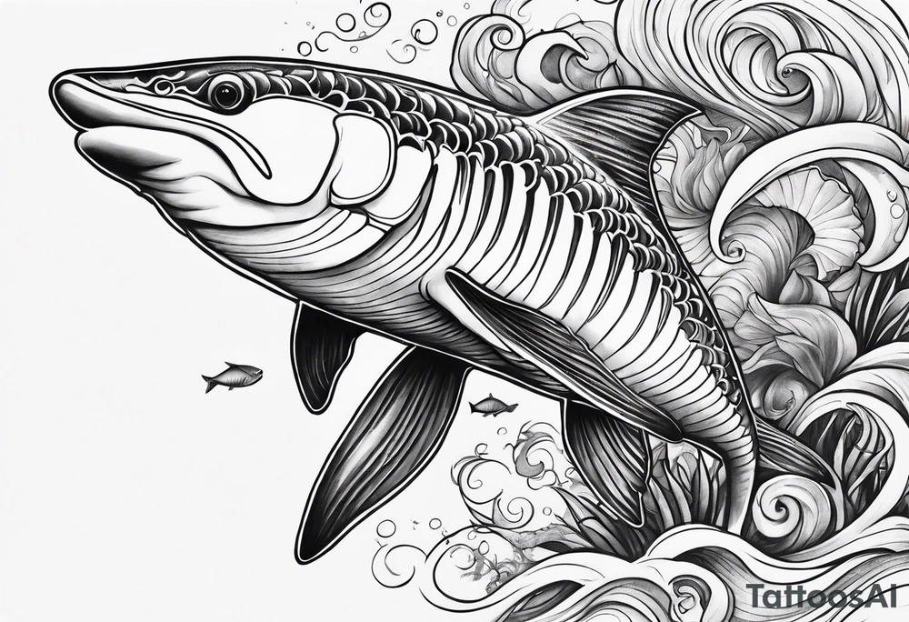 Sea tattoo idea