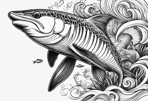 Sea tattoo idea