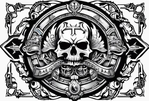 Warhammer 40k inquisitorial seal tattoo idea