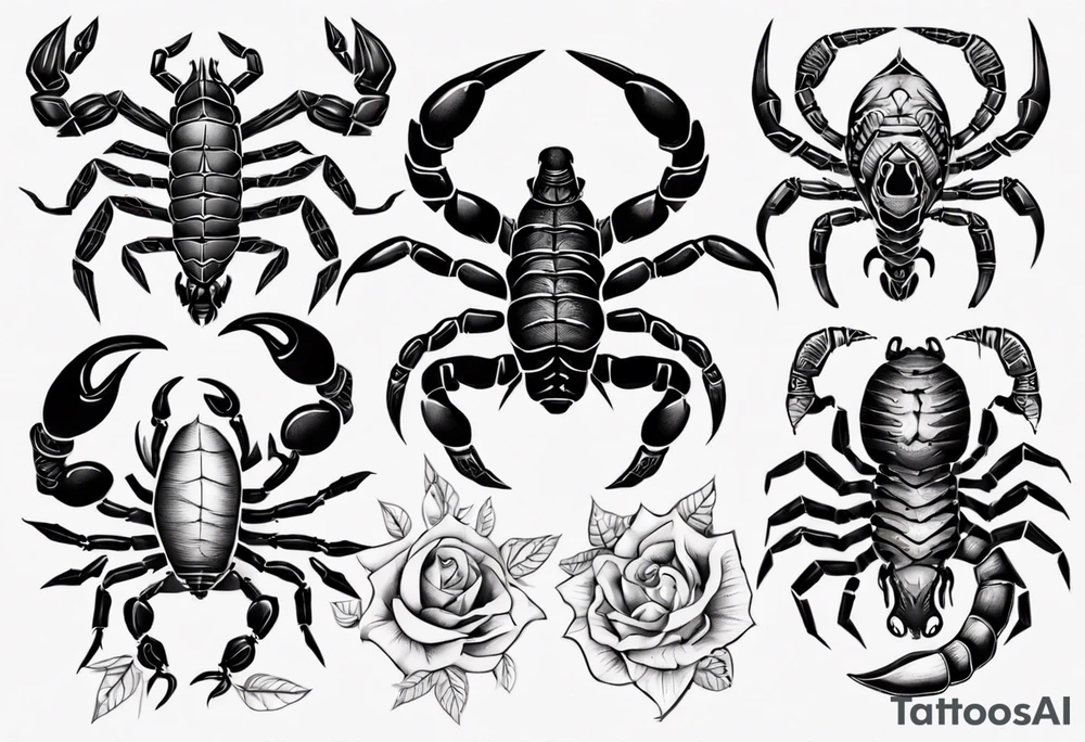 Scorpion tattoo idea
