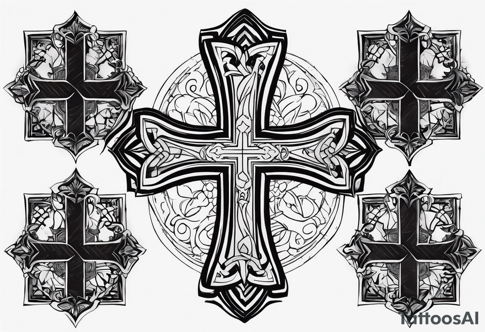 Faith Cross tattoo idea