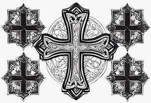 Faith Cross tattoo idea