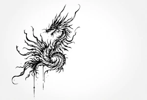 dragon tattoo idea
