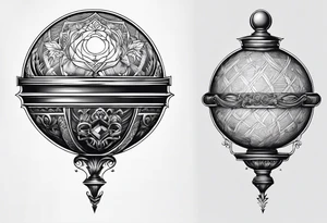 Golden ball from harry potter tattoo idea