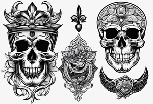 3 arrrows tattoo idea