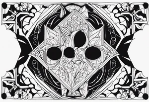 444 tattoo idea