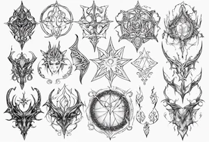 Elvish tattoo idea