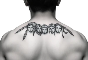 Choctaw childrens names arm tattoo idea