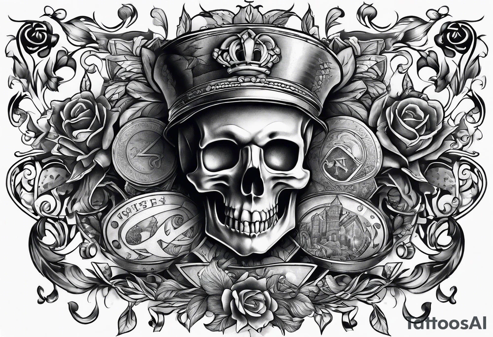 Money tattoo idea