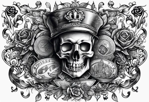 Money tattoo idea