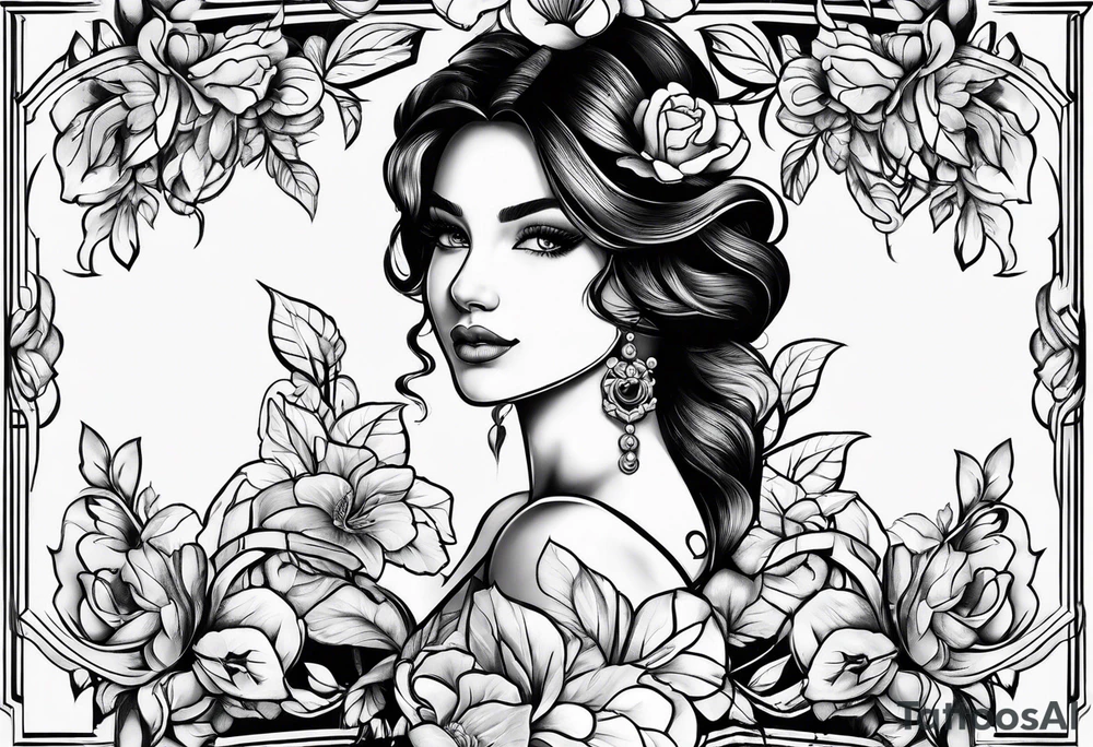 Apple tattoo idea
