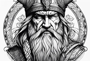 odin tattoo idea