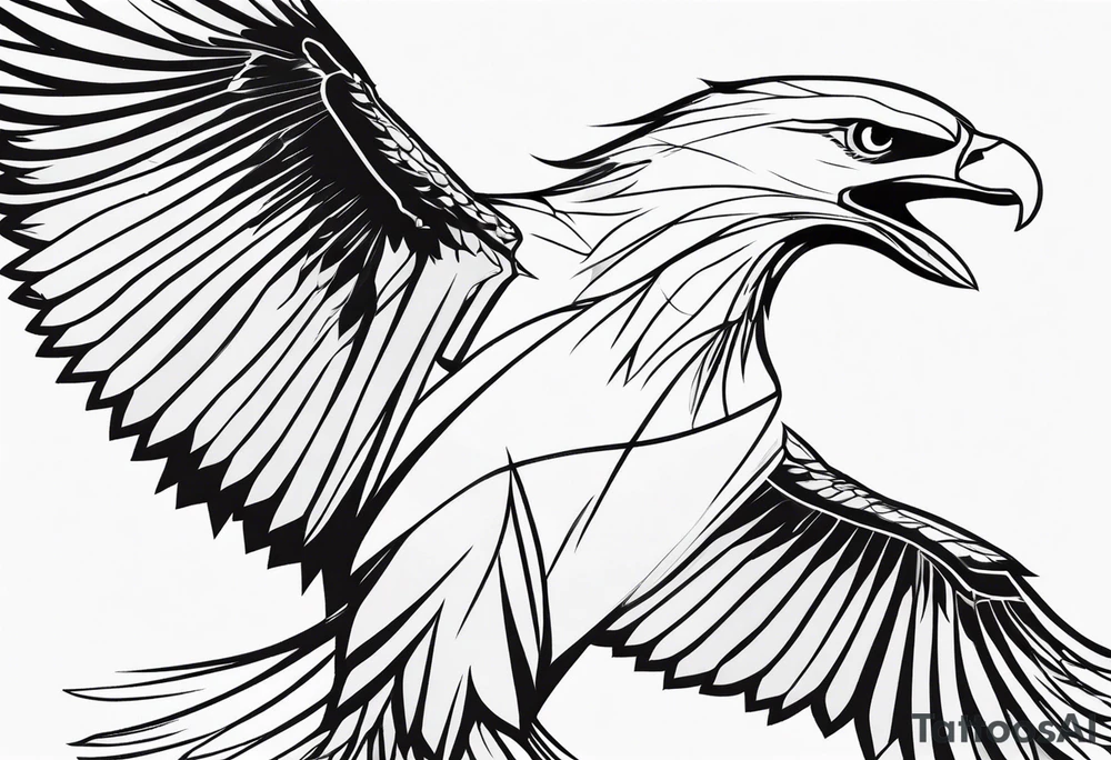 eagle tattoo idea