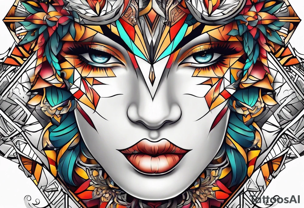 Geometry tattoo idea