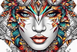 Geometry tattoo idea