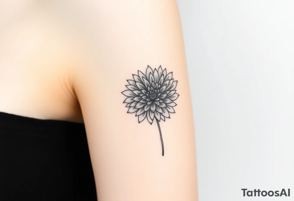 chrysanthemum tattoo tattoo idea