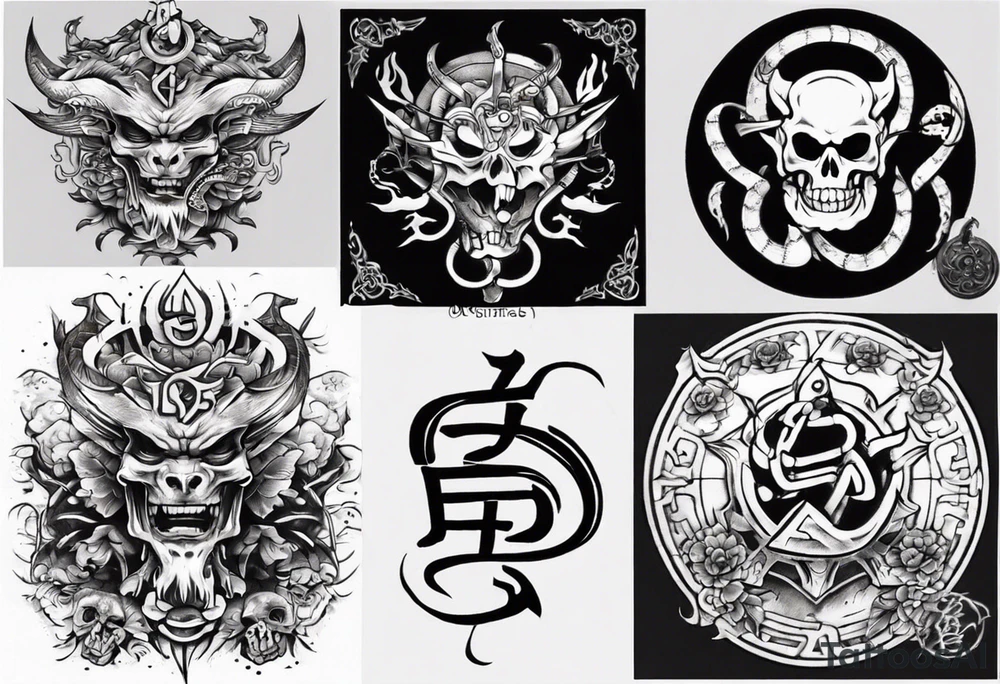 I want chest tattoo for men in japanese style . Tattoo may include some symbols from these themes : gemini , snake,compas,travel, born 1989, thailand, ukraine , listen, no any devils or skulls tattoo idea