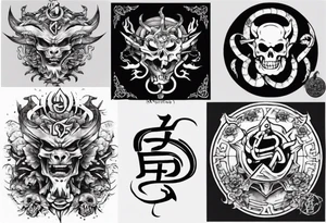 I want chest tattoo for men in japanese style . Tattoo may include some symbols from these themes : gemini , snake,compas,travel, born 1989, thailand, ukraine , listen, no any devils or skulls tattoo idea