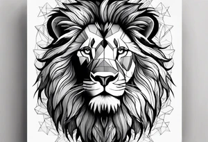 Lion from atlas tattoo idea
