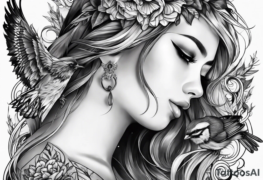 What animal symbolizes healing tattoo idea