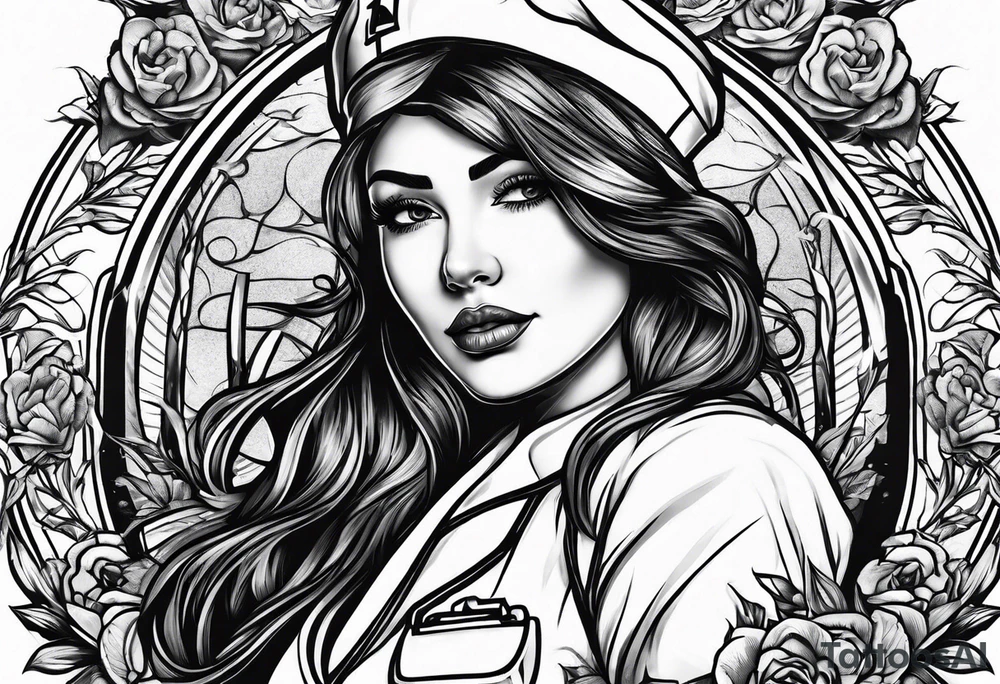 Nurse losing a patient tattoo idea