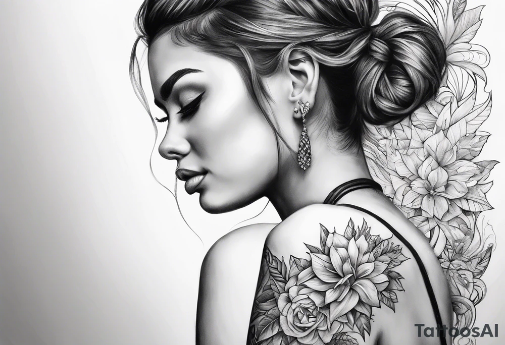 Never giving up tattoo idea