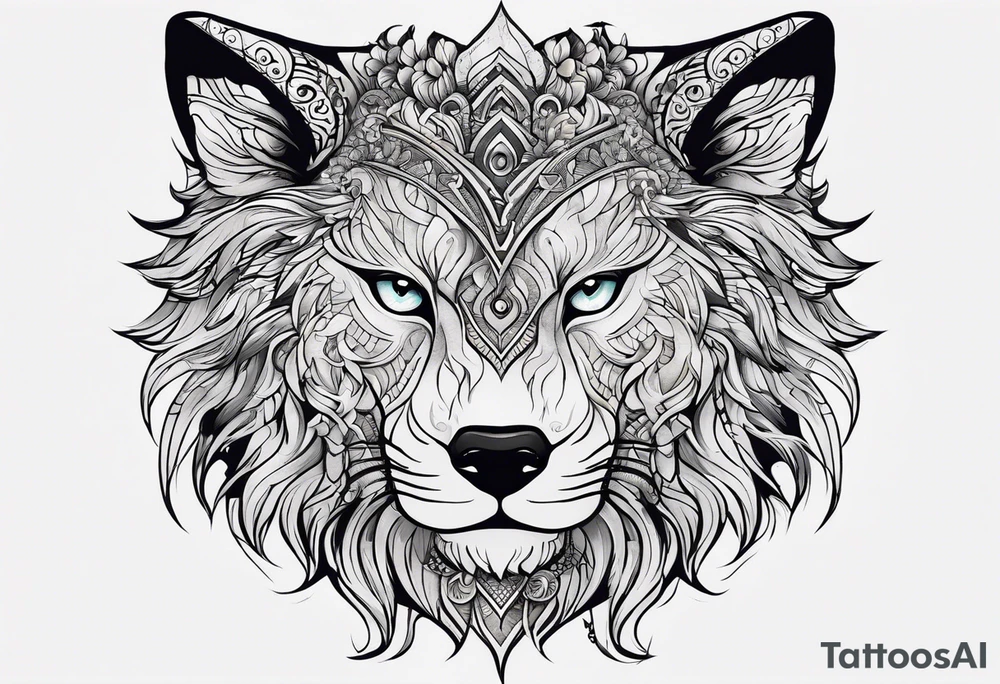 Monstress tattoo idea