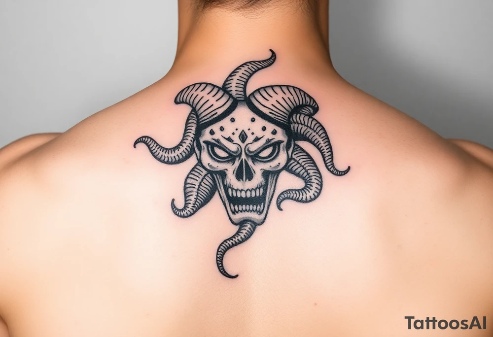Medusa head tattoo idea