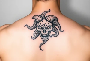 Medusa head tattoo idea