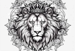 Flandre lion tattoo idea