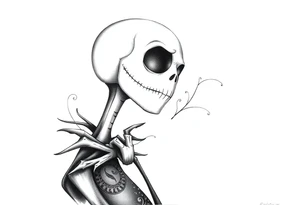 Jack skellington tattoo idea