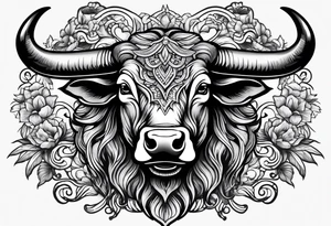 grab the bull by its horns tattoo idea