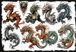 Pellucid
Warrior
Dragon tattoo idea
