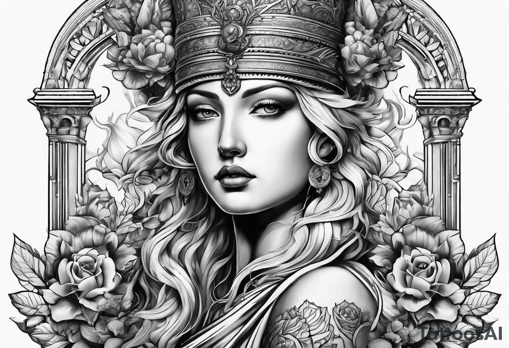 Römische Statue tattoo idea
