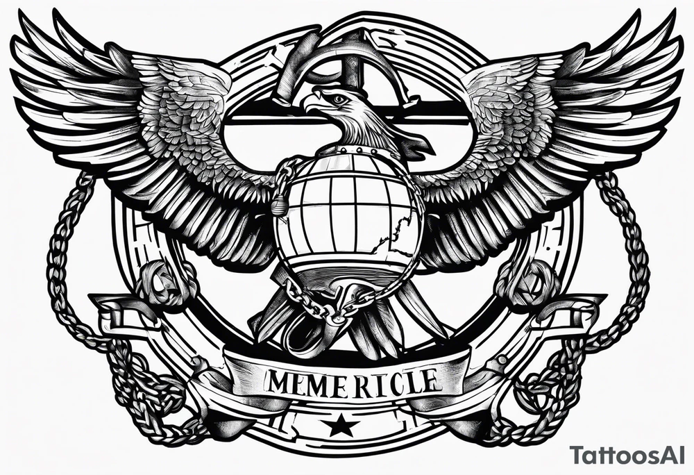 Usmc eagle globe and anchor tattoo idea