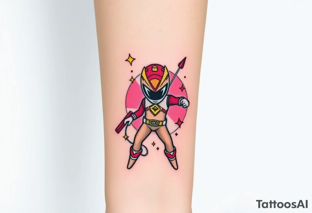Astronema power rangers in space tattoo idea