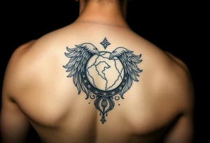 capricorn, virgo, earth, love tattoo idea