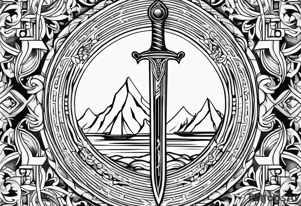 Sword tattoo idea