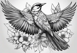Birds 7 tattoo idea
