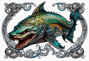 leviathan tattoo idea