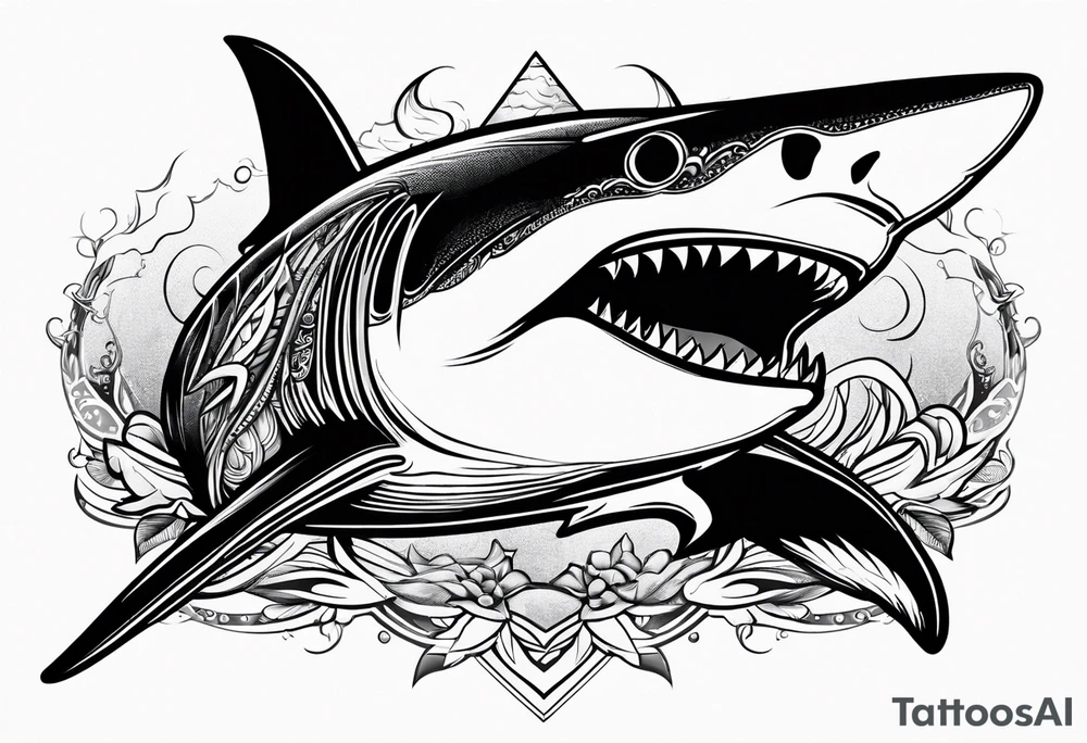 Shark tattoo idea