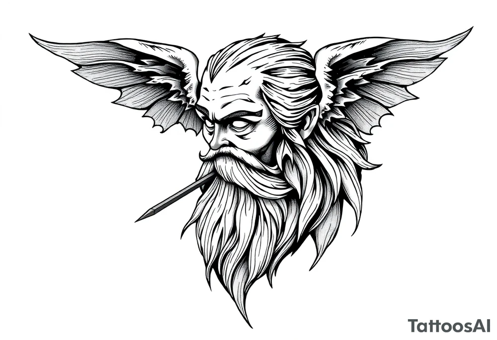 gandalf inspired tattoo tattoo idea